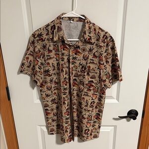 Men's Sailor Jerry Tattoo Summer  Shirt